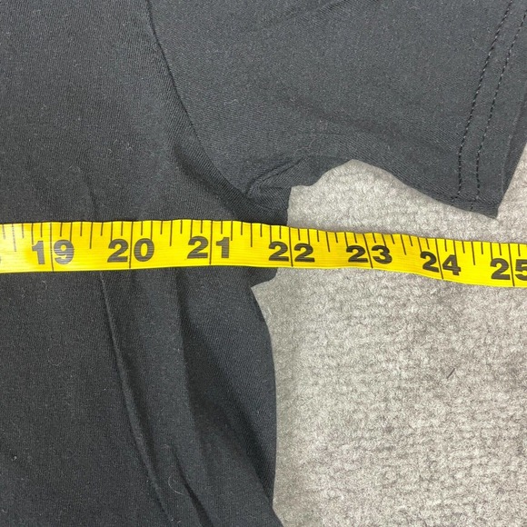 Urban Necessities Shirt Mens Large Black Puff Print Graphics TwoJsKicks Aliens - Picture 8 of 11